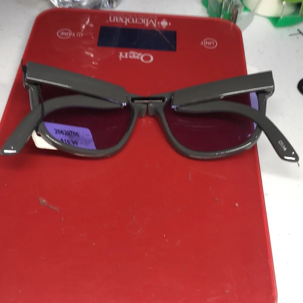 Lids Bendable Gray Sunglasses
